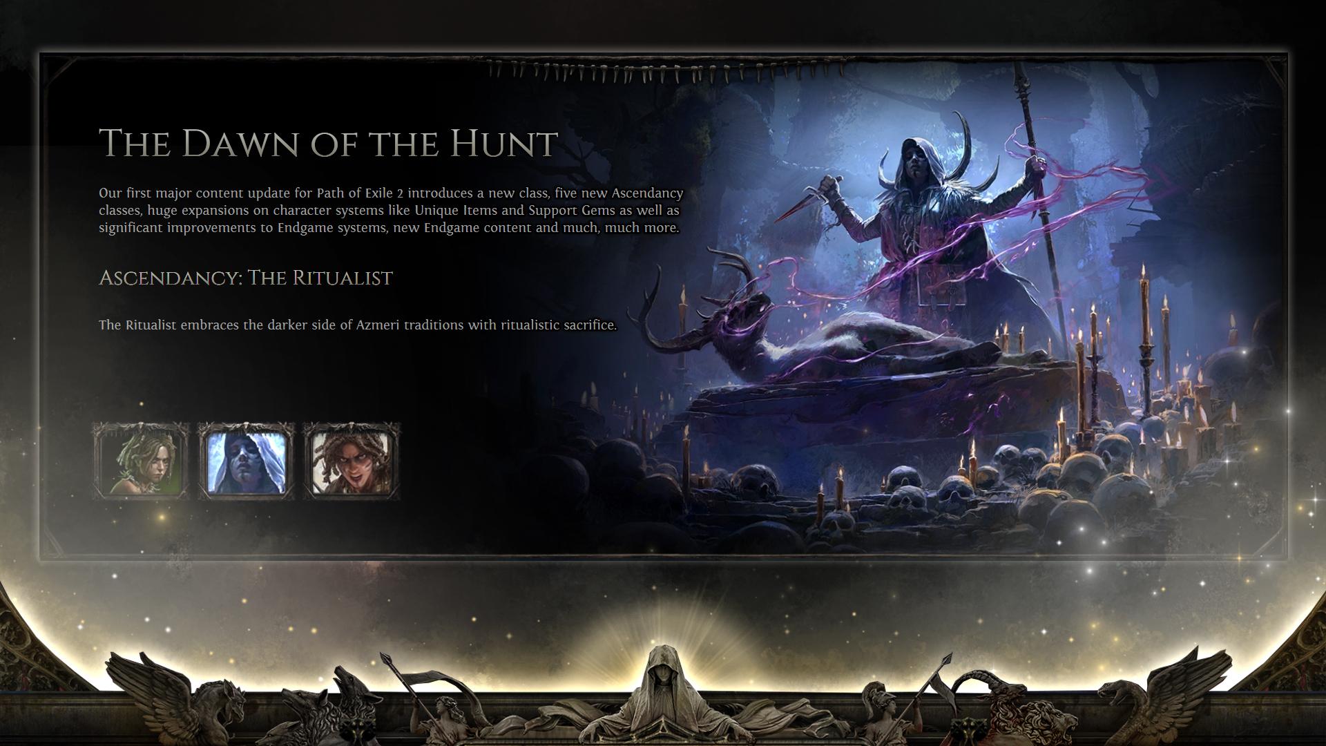 Path of Exile 2 Dawn of the Hunt Overview