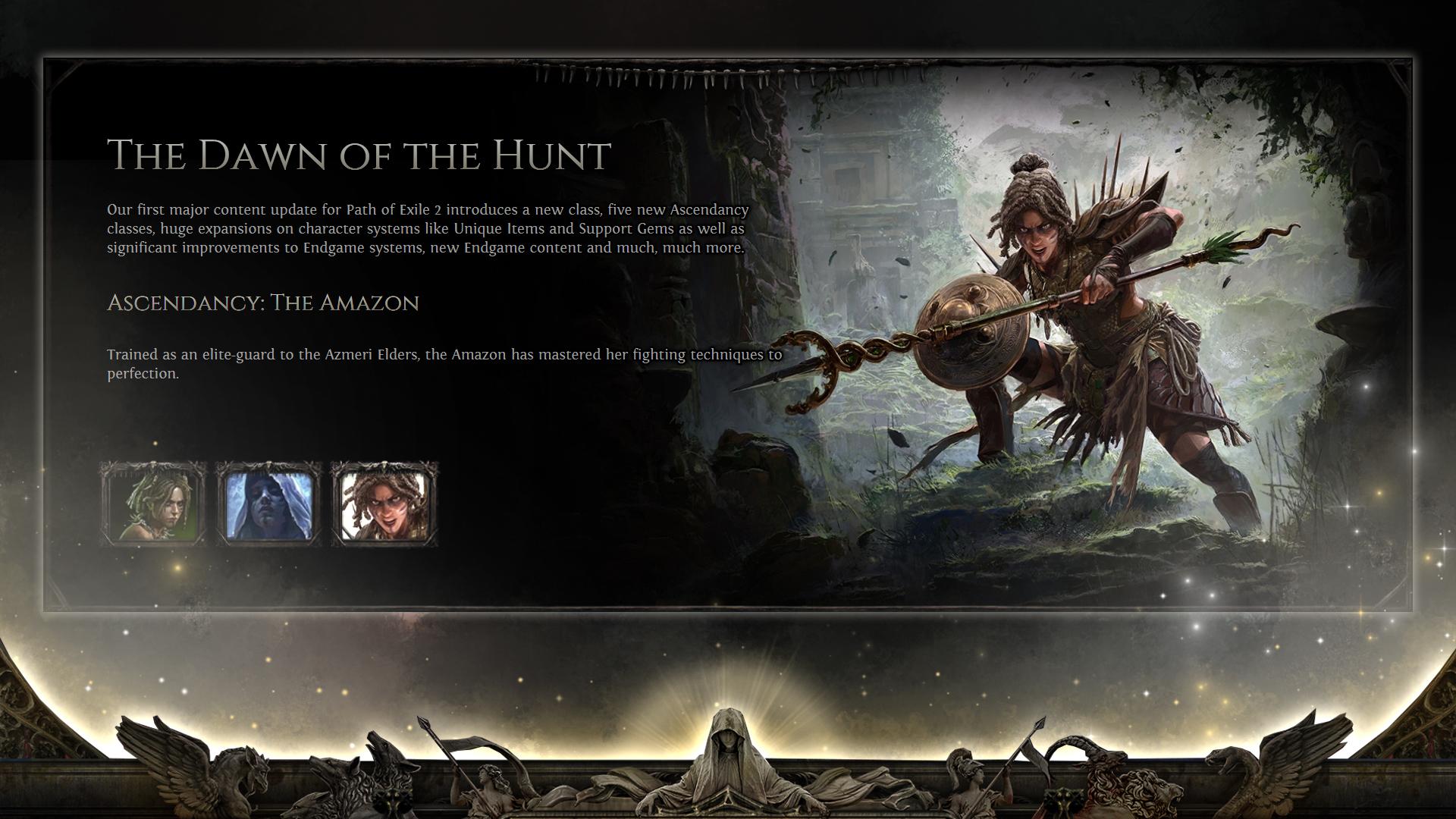 Path of Exile 2 Dawn of the Hunt Overview