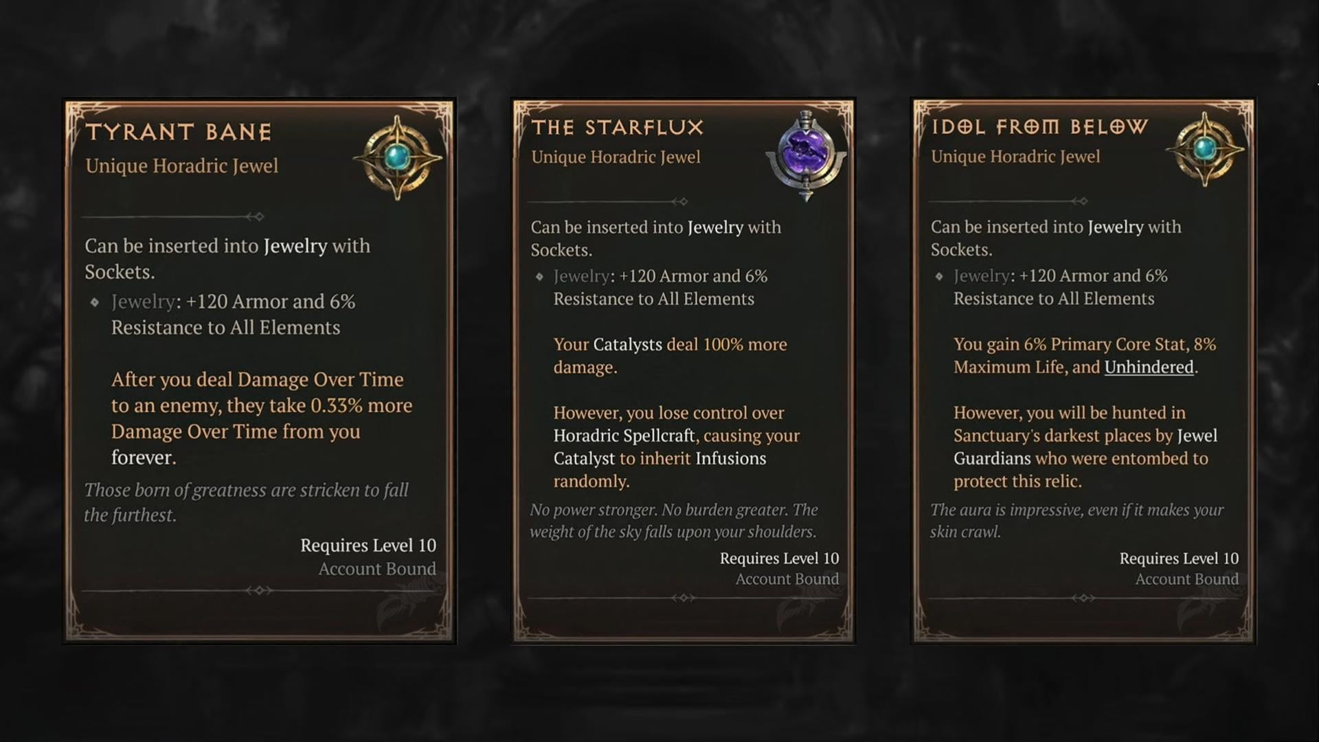 Diablo 4 Horadric Spells