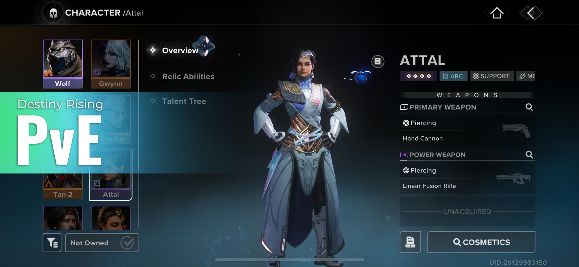 Destiny Rising Best Characters