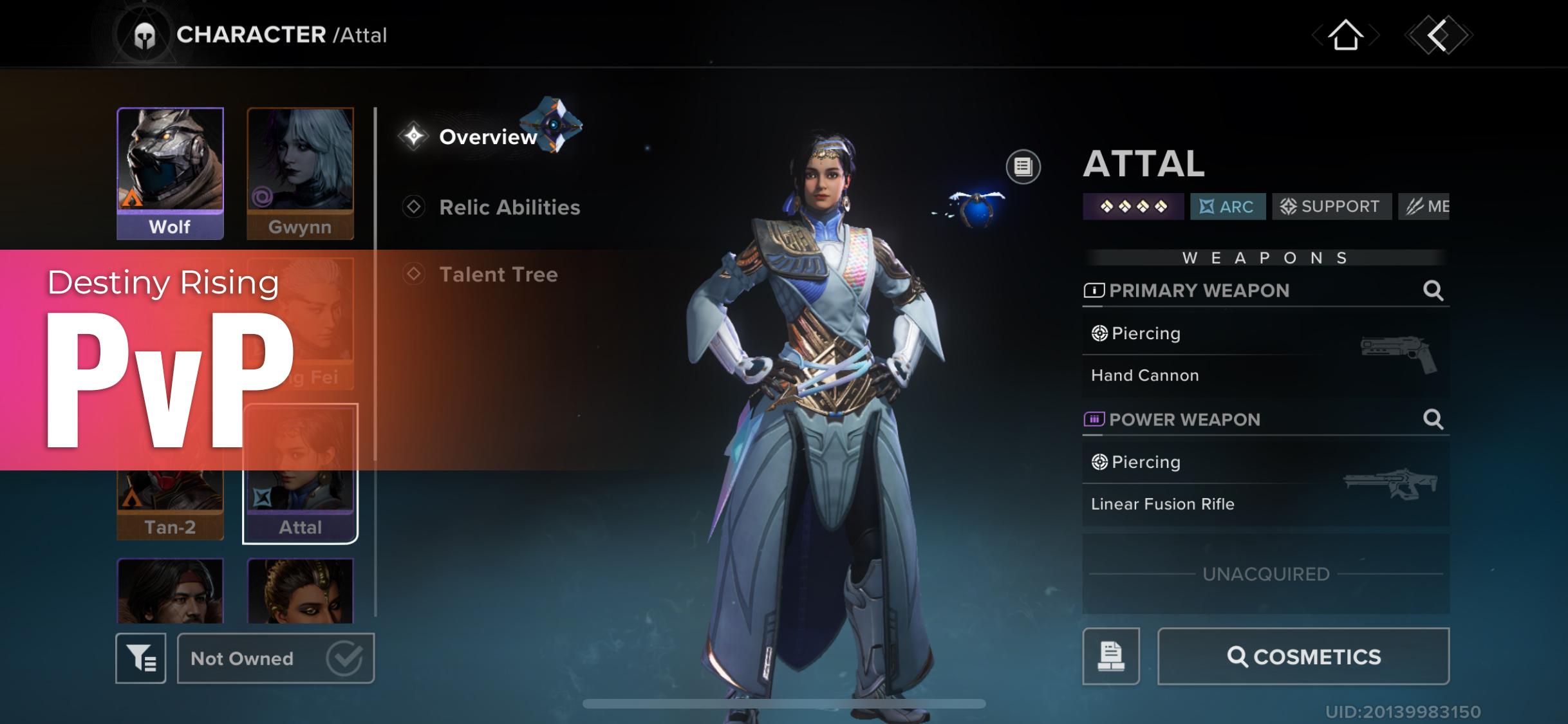 Destiny Rising Best Characters