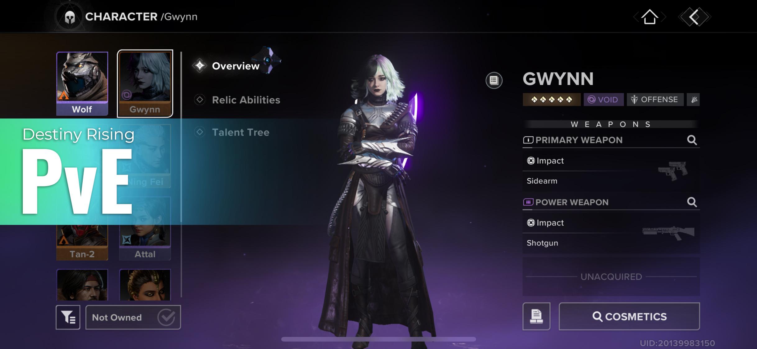 Destiny Rising Best Characters