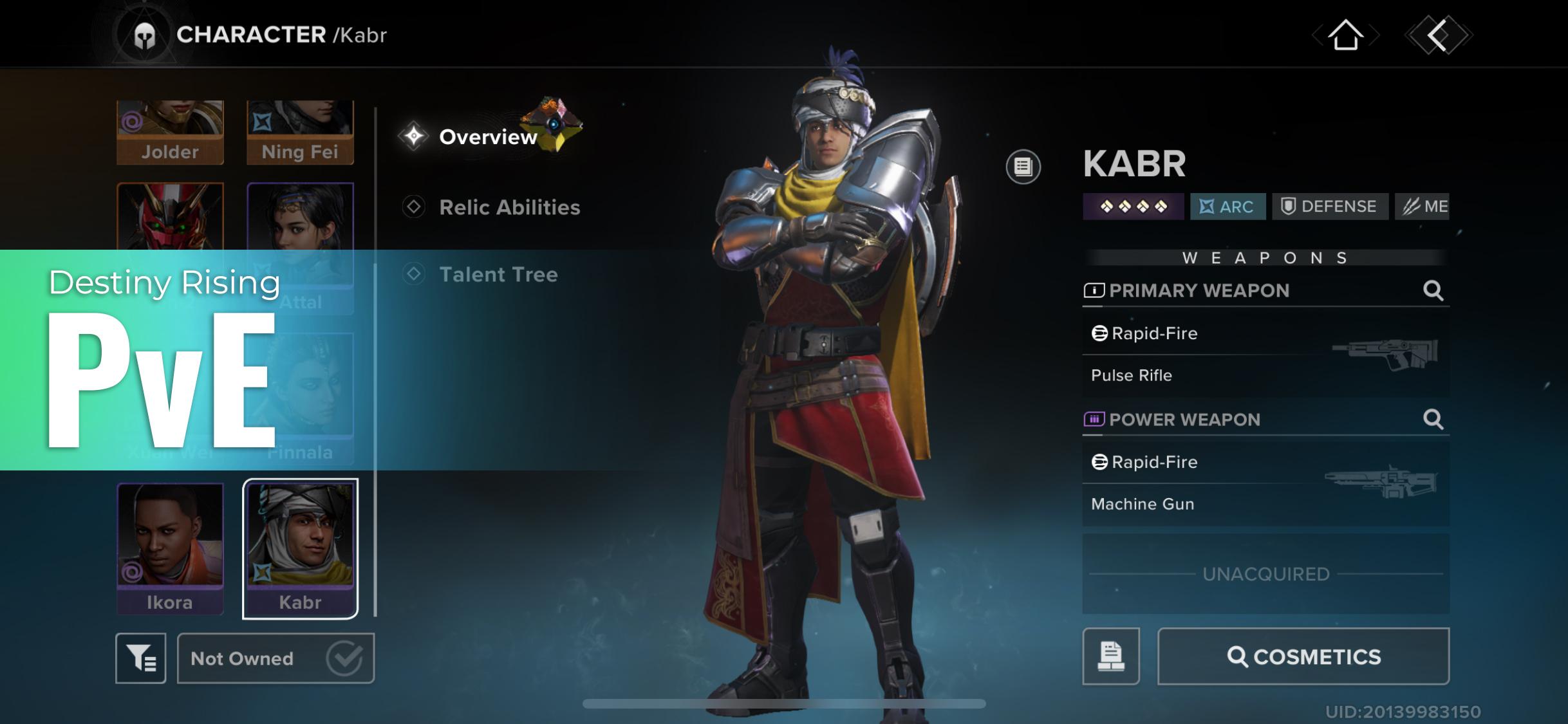 Destiny Rising Best Characters