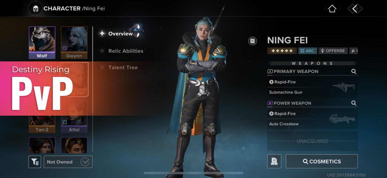 Destiny Rising Best Characters, Destiny Rising Characters Tier List for ...