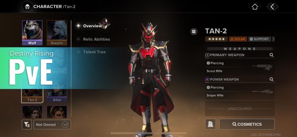 Destiny Rising Best Characters, Destiny Rising Characters Tier List for ...