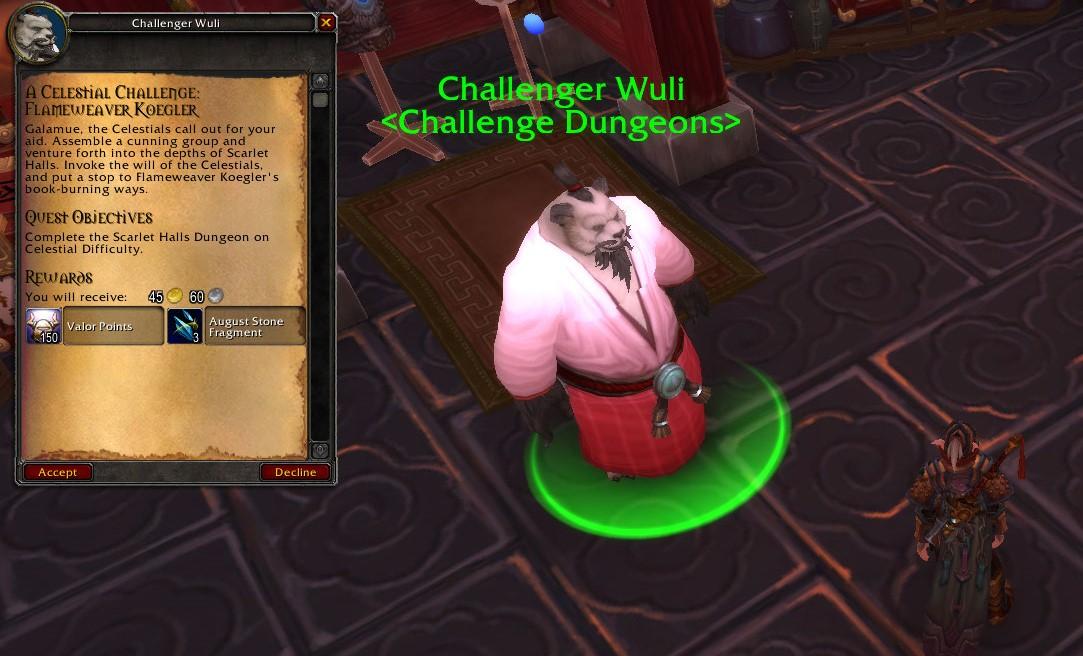 MoP Classic Celestial Dungeons