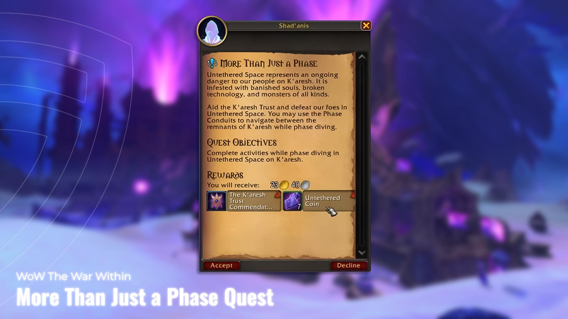 WoW Phasentauchen Guide