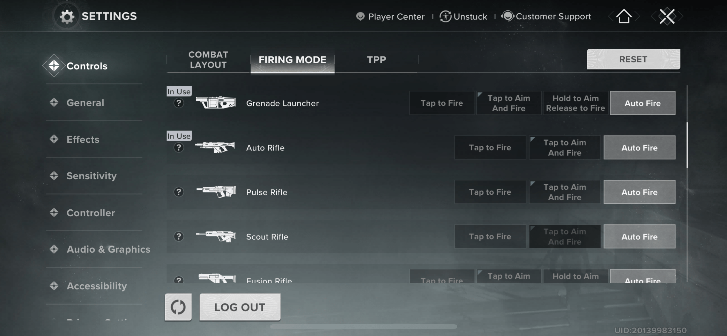 Destiny Rising Best Settings