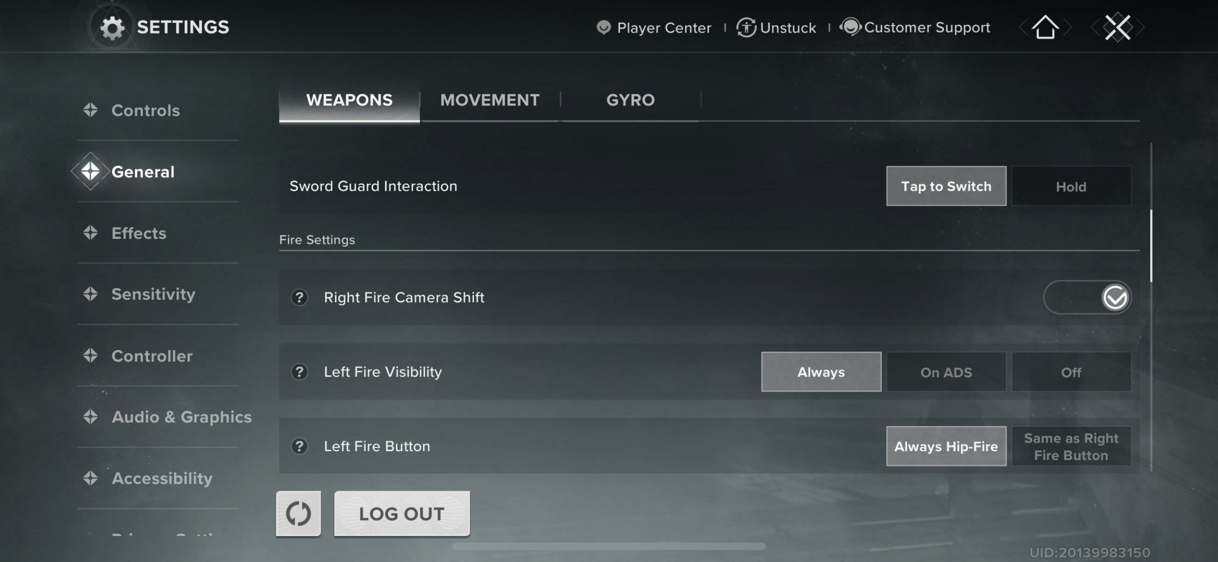 Destiny Rising Best Settings