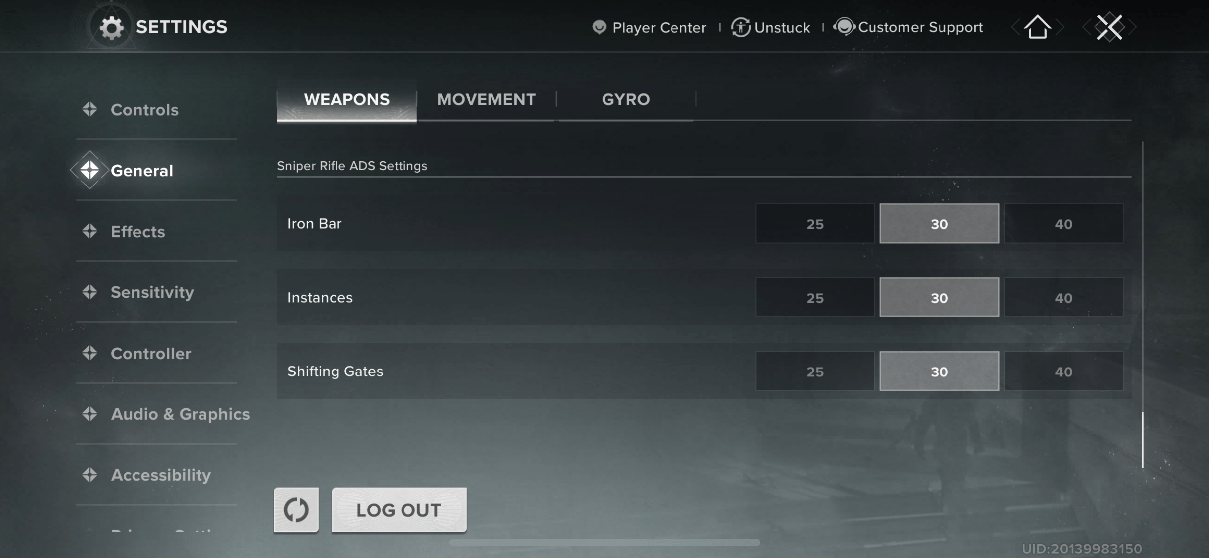 Destiny Rising Best Settings