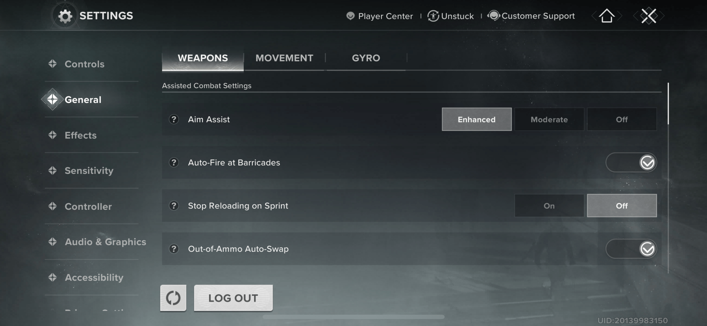 Destiny Rising Best Settings
