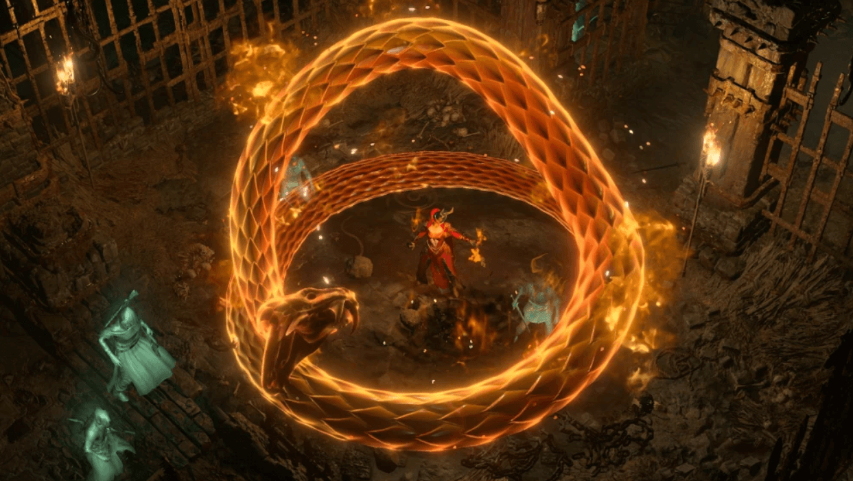 Билд на волшебника Гидра в Diablo 4 8 Diablo 4 Гидра Волшебник