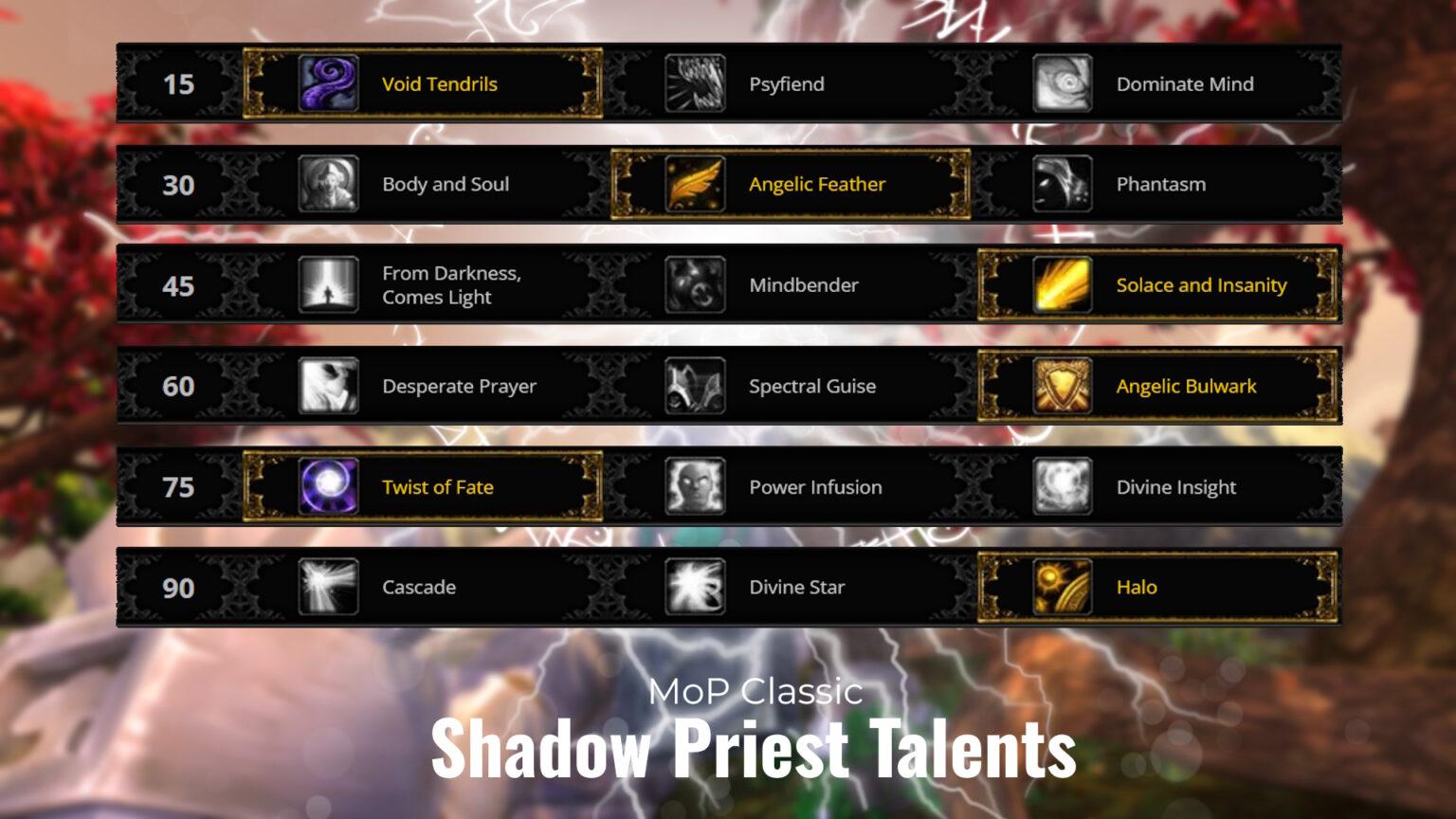 Shadow Guide MoP Classic Shadow Priest Guide, Mists of Pandaria Classic Shadow ...